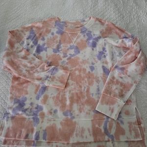 Nwt Time & Tru pullover, large, tie die